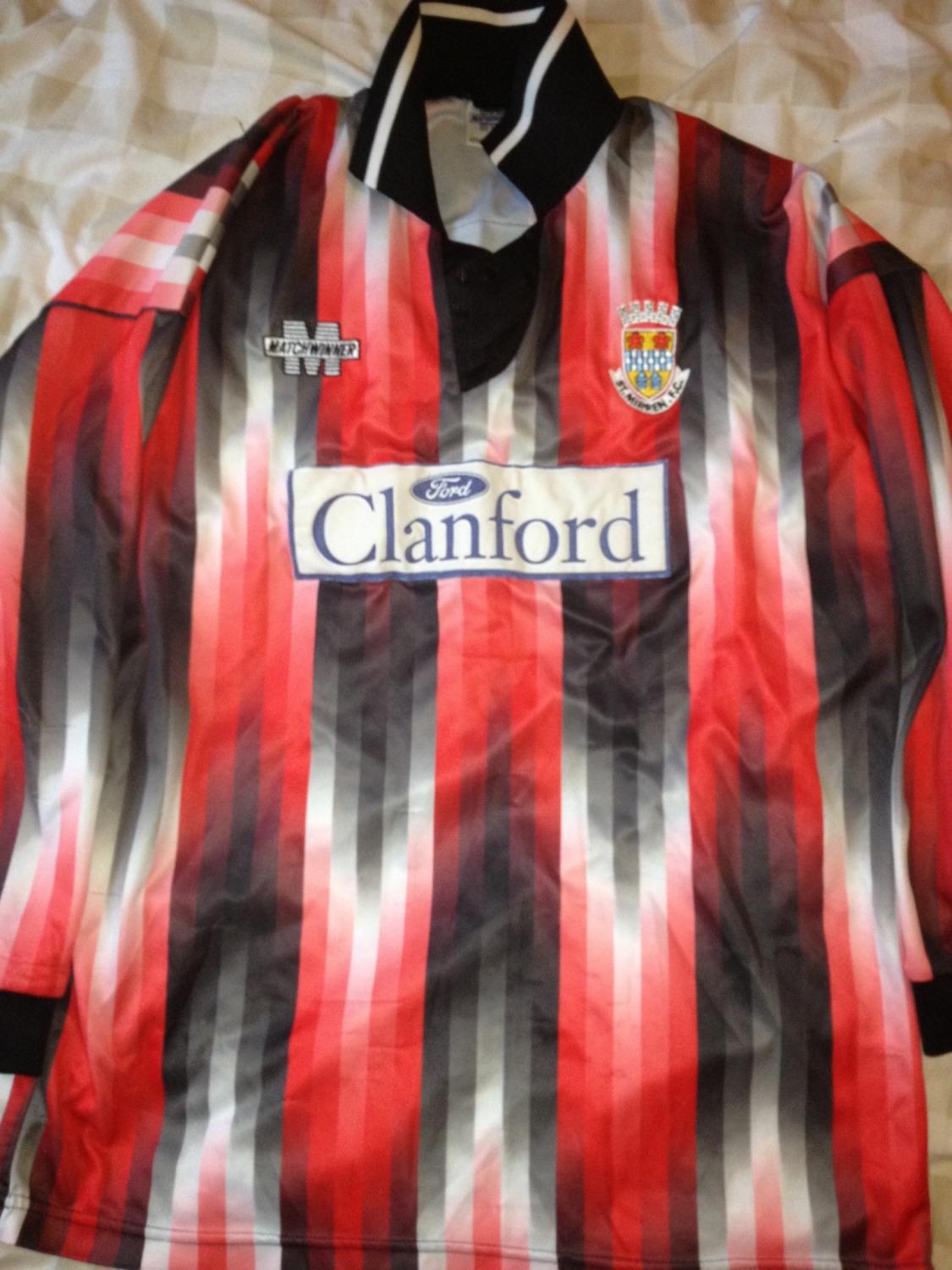 maillot st. mirren fc exterieur 1993-1994 rétro