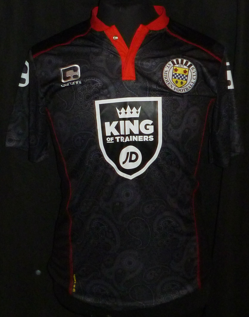 maillot st. mirren fc exterieur 2015-2016 rétro