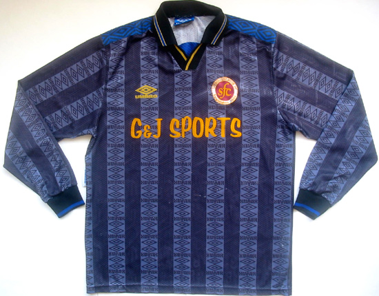 maillot stenhousemuir third 1993-1994 pas cher