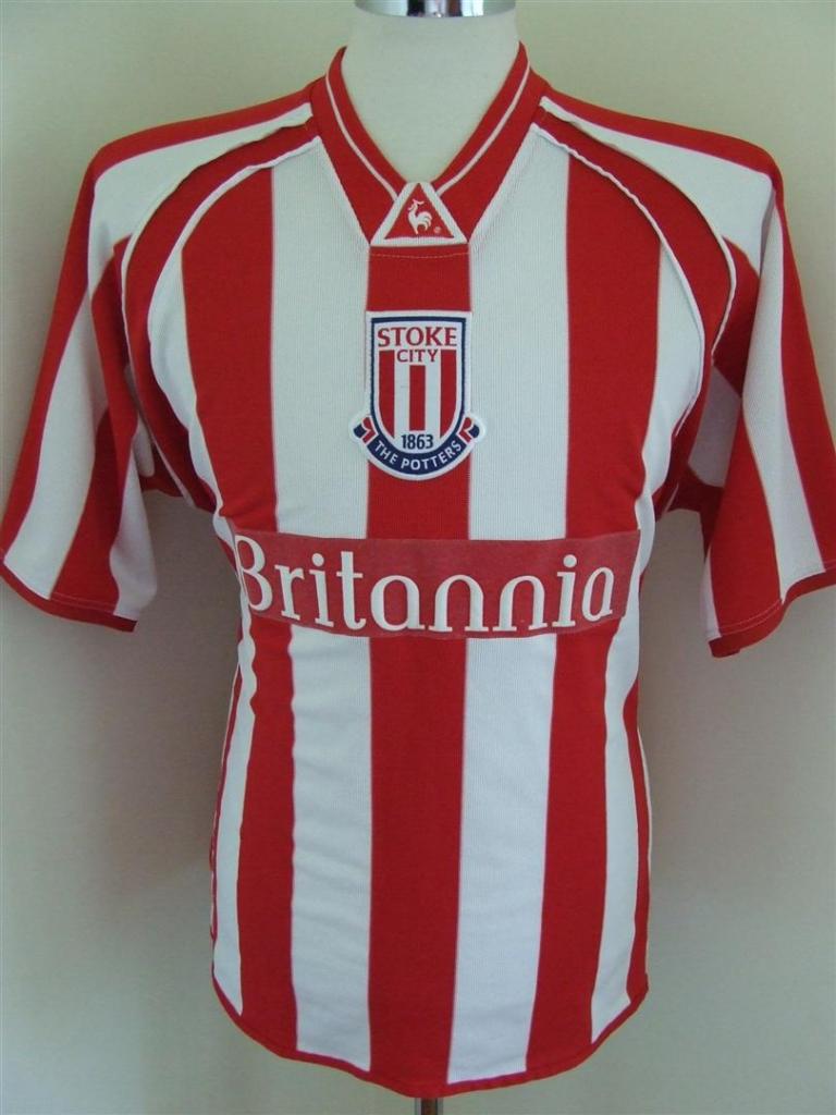 maillot stoke city fc domicile 2001-2003 pas cher