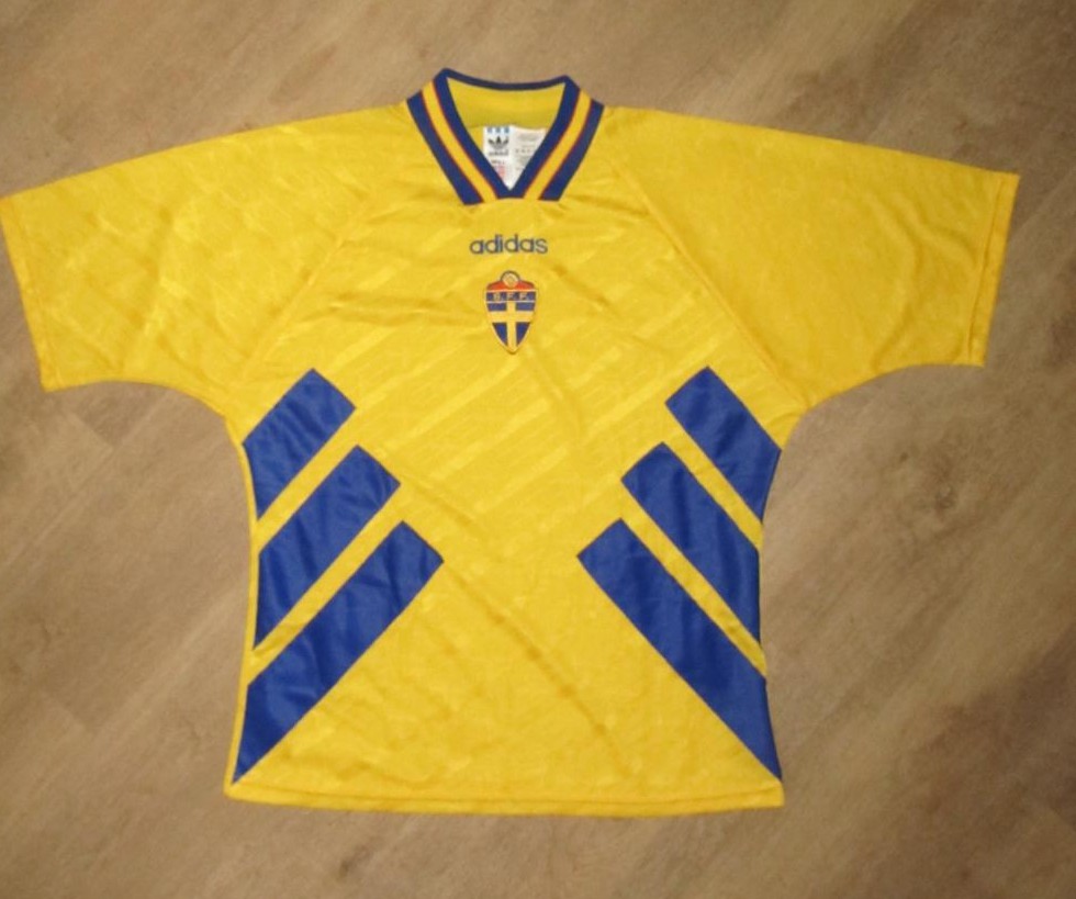 maillot suède domicile 1994-1996 rétro