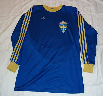 maillot suède exterieur 1977-1980 pas cher