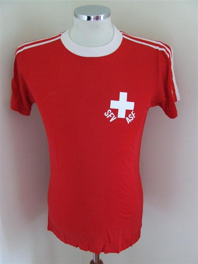 maillot suisse domicile 1979-1980 rétro