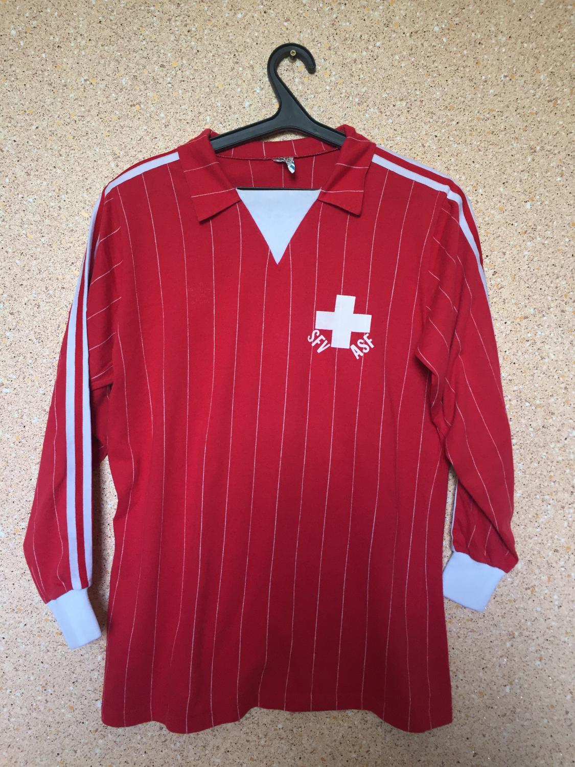 maillot suisse domicile 1983-1985 pas cher