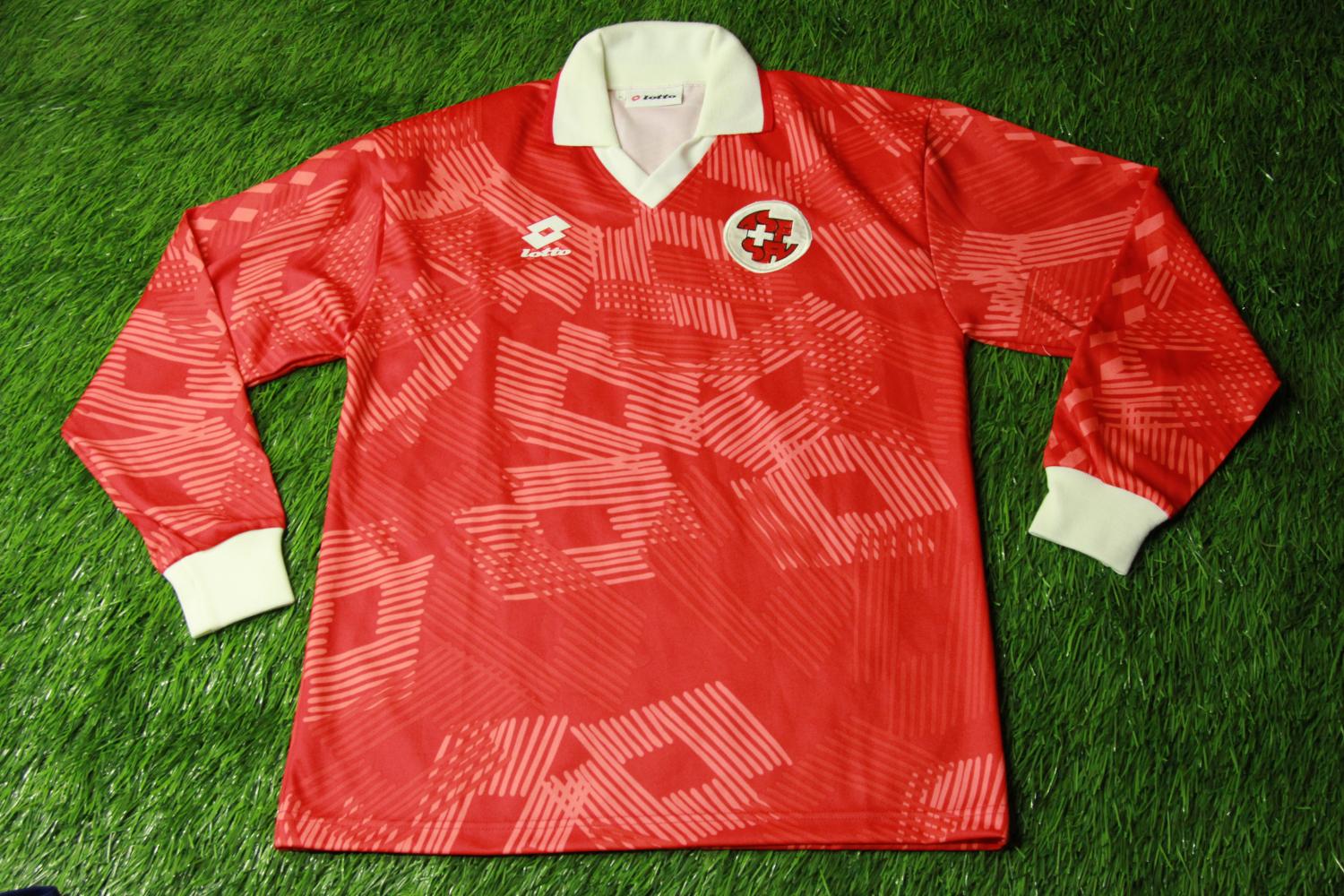 maillot suisse domicile 1992-1993 rétro