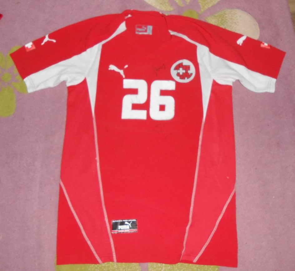 maillot suisse domicile 2004-2006 pas cher