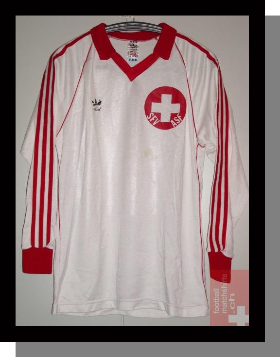 maillot suisse exterieur 1980-1982 pas cher