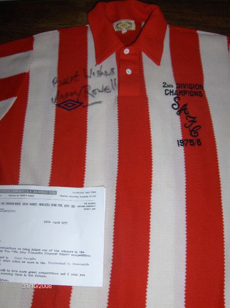 maillot sunderland afc domicile 1976-1977 rétro