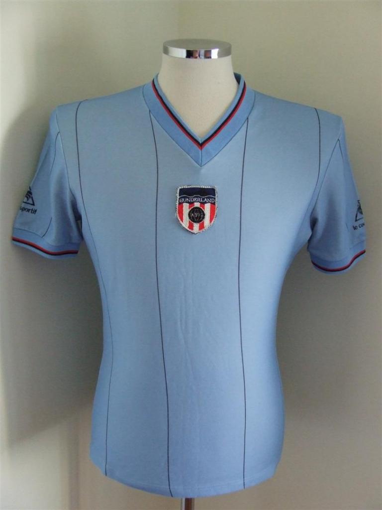 maillot sunderland afc exterieur 1981-1983 rétro