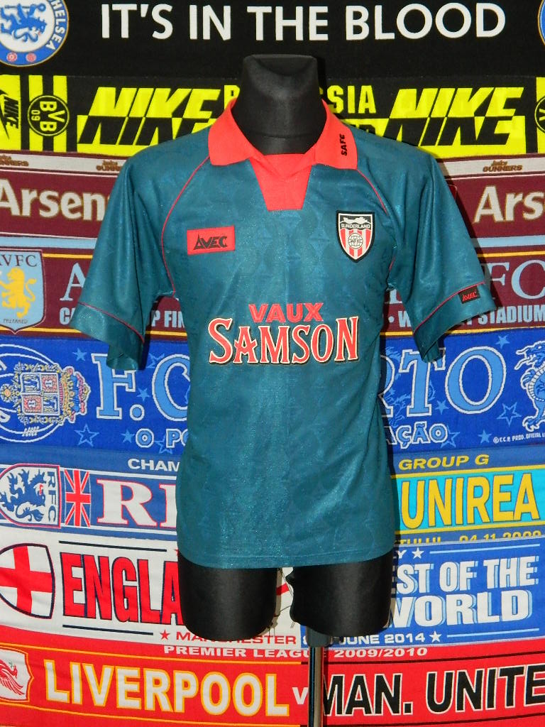 maillot sunderland afc exterieur 1994-1995 rétro