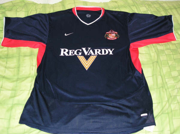 maillot sunderland afc exterieur 2003-2004 rétro