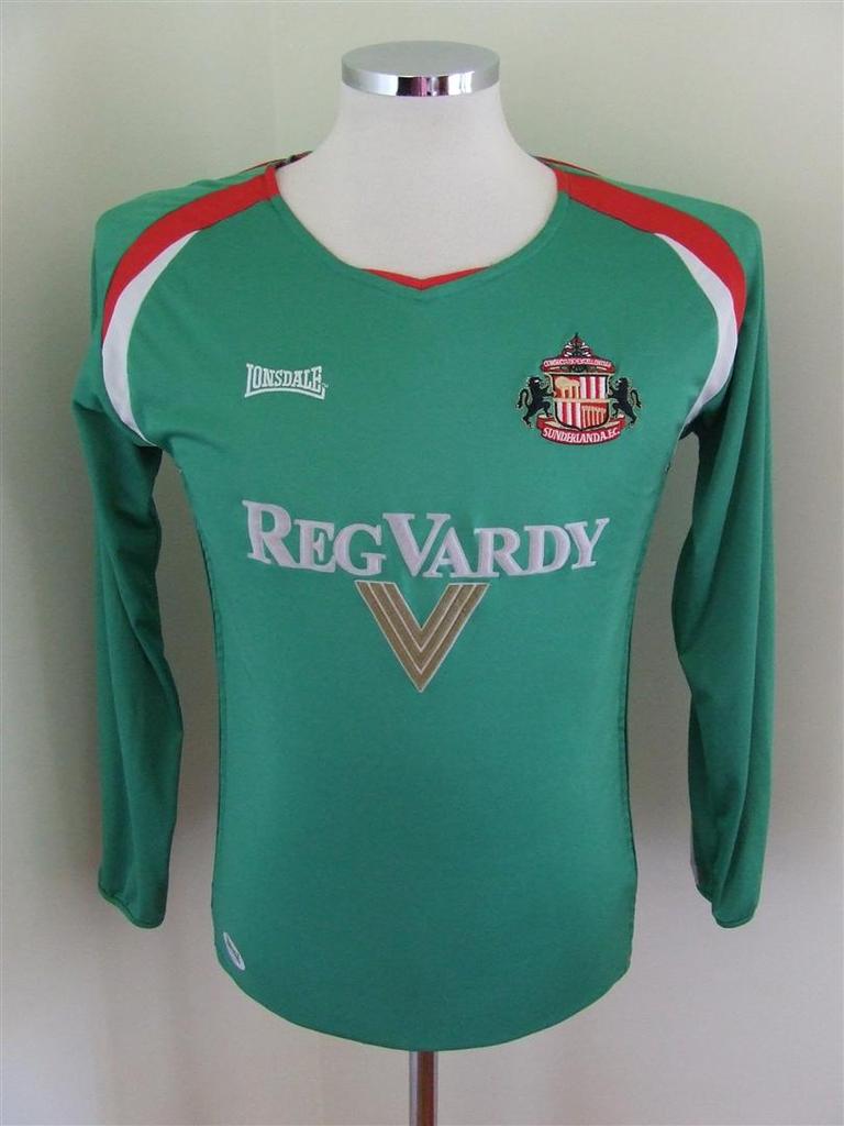 maillot sunderland afc gardien 2005-2006 pas cher