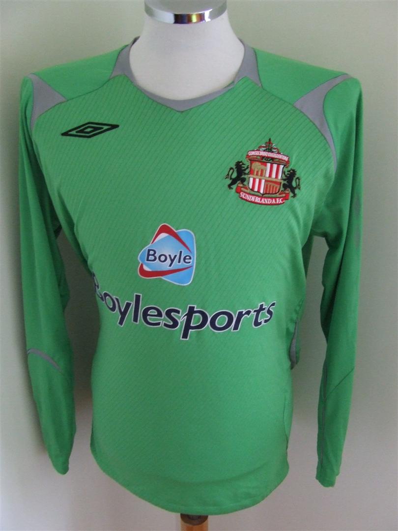 maillot sunderland afc gardien 2007-2008 pas cher