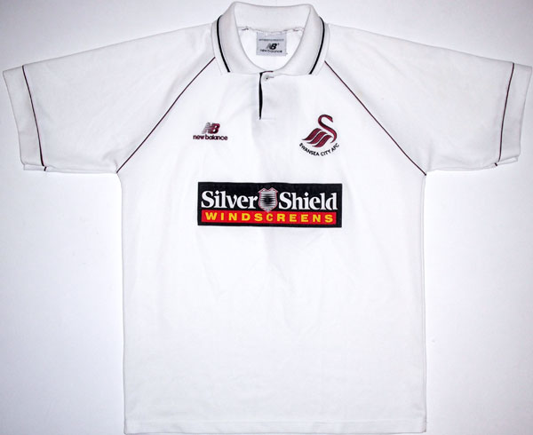 maillot swansea afc domicile 1998-1999 rétro