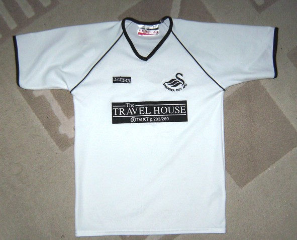 maillot swansea afc domicile 2002-2003 rétro