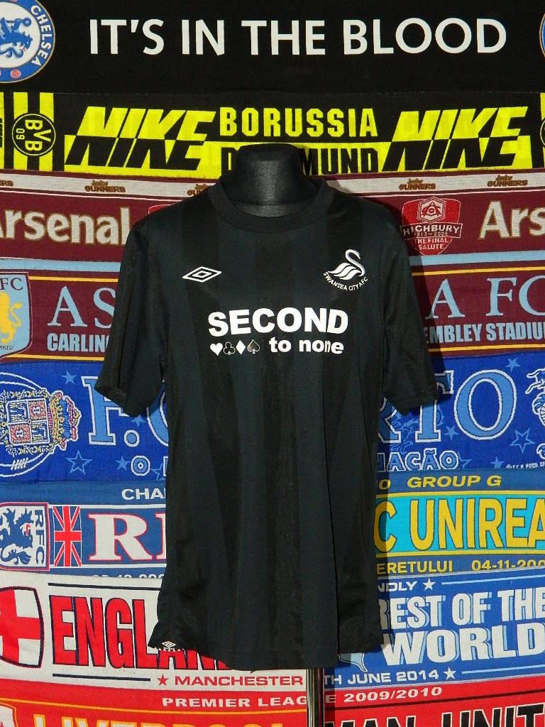 maillot swansea afc particulier 2010-2011 rétro