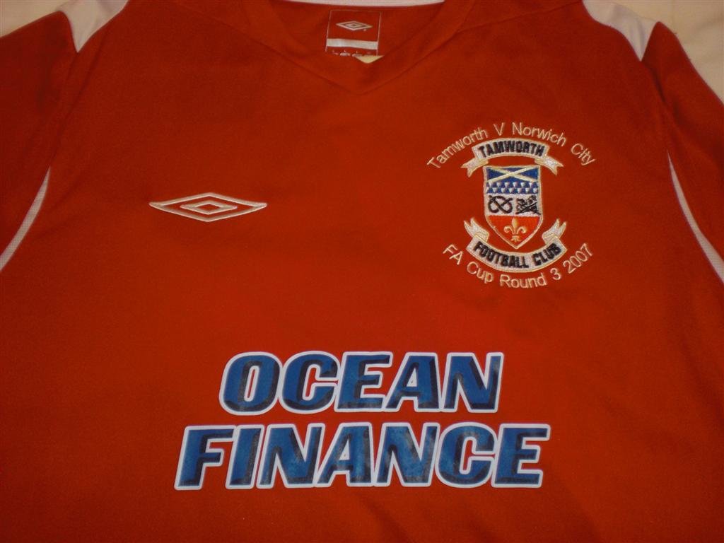 maillot tamworth fc réplique 2006-2007 pas cher