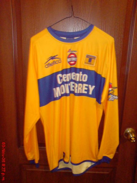 maillot tigres uanl domicile 2002 rétro