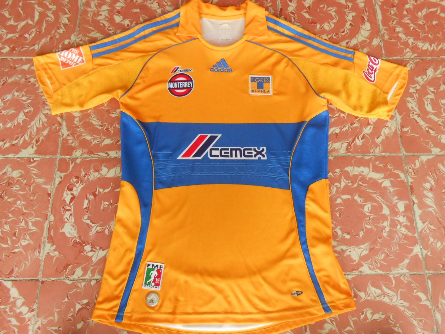 maillot tigres uanl domicile 2008-2009 pas cher