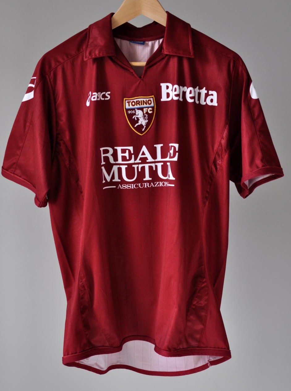 maillot torino fc domicile 2007-2008 rétro