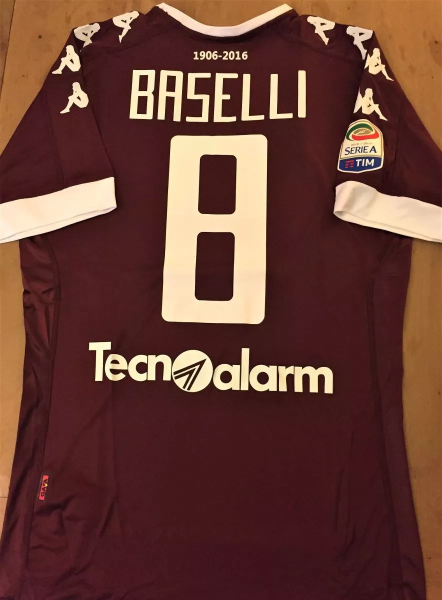 maillot torino fc domicile 2016-2017 rétro