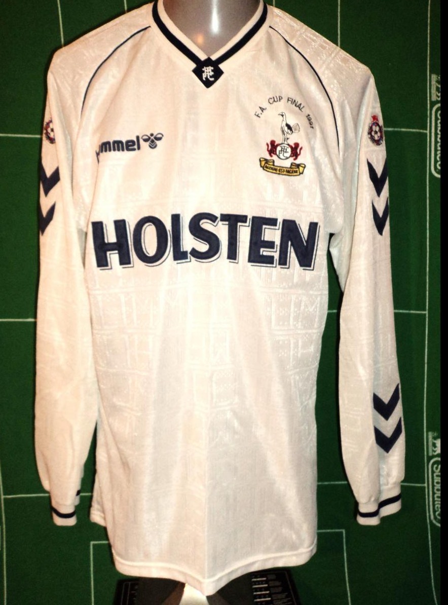 maillot tottenham hotspur domicile 1989-1991 rétro