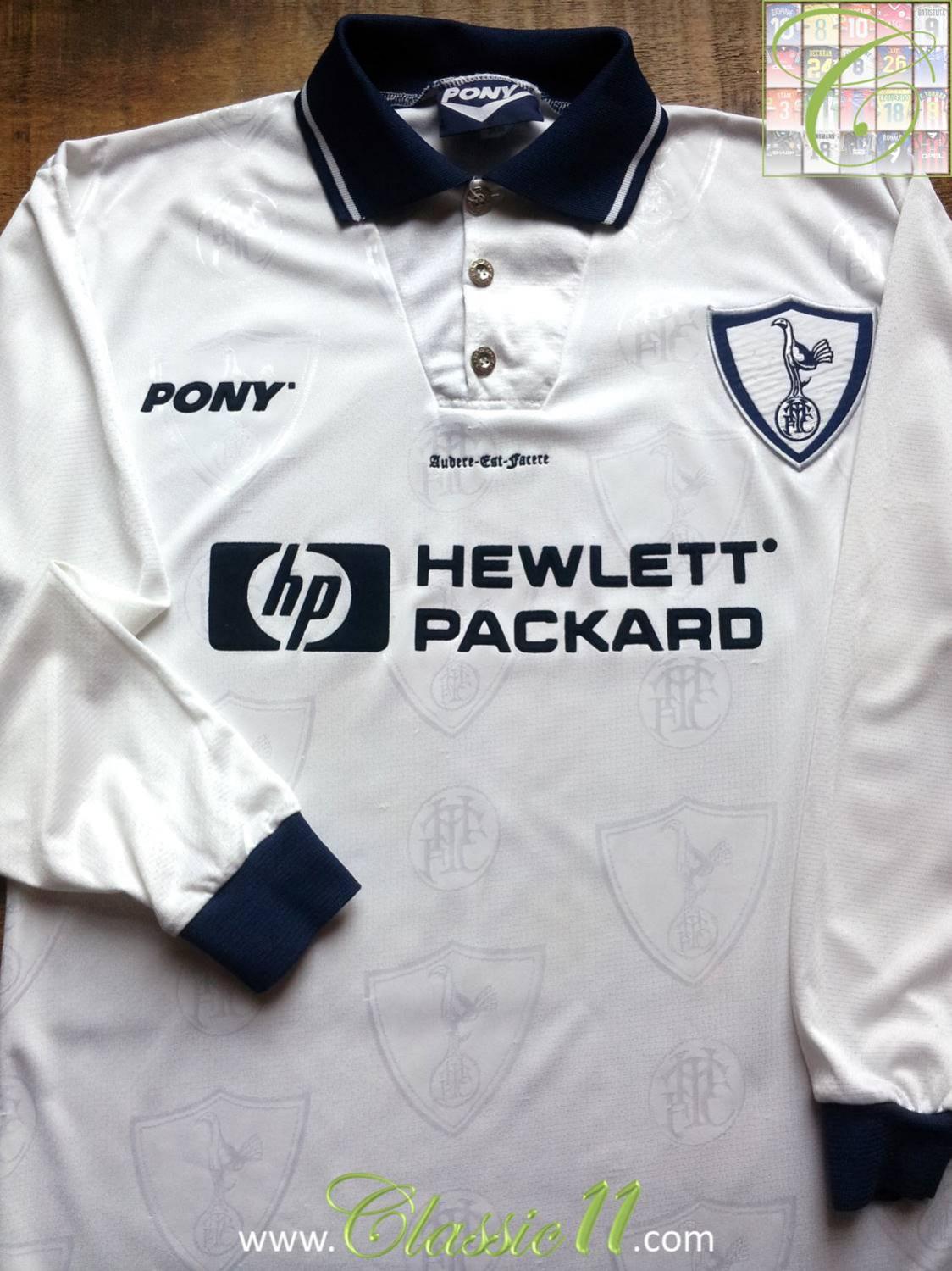 maillot tottenham hotspur domicile 1995-1997 rétro