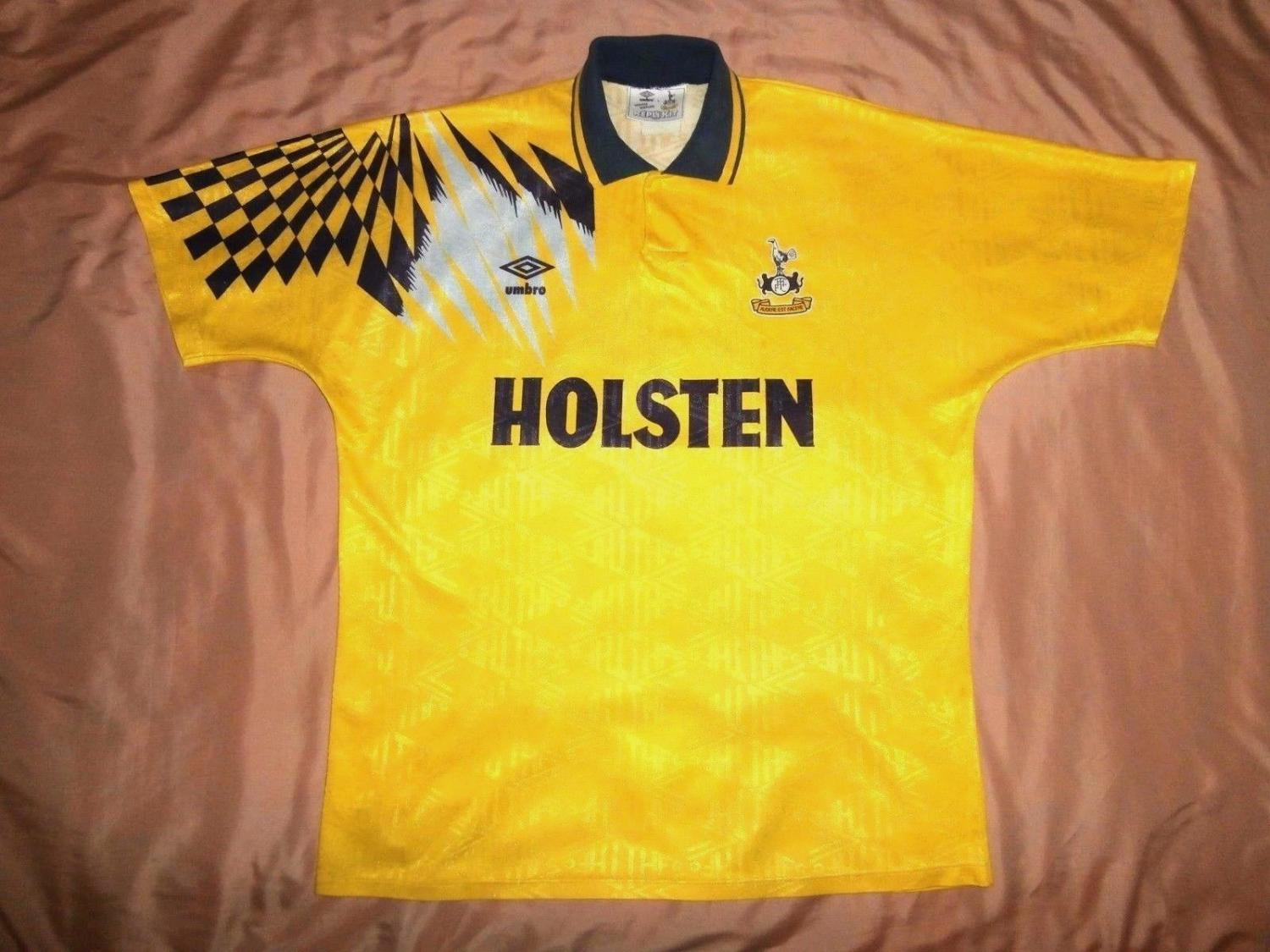 maillot tottenham hotspur exterieur 1991-1995 rétro