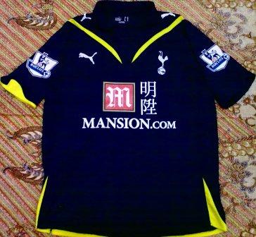 maillot tottenham hotspur exterieur 2009-2010 rétro