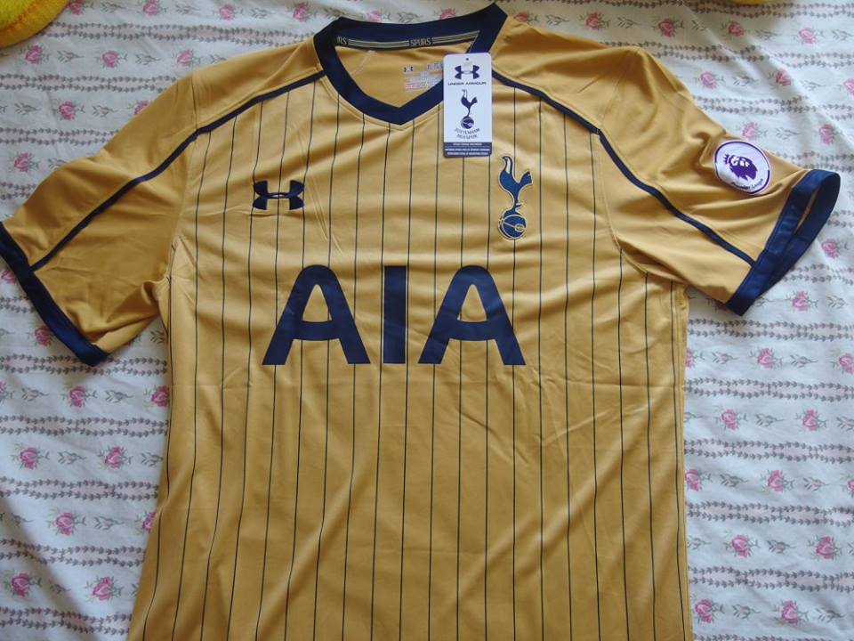 maillot tottenham hotspur third 2016-2017 rétro