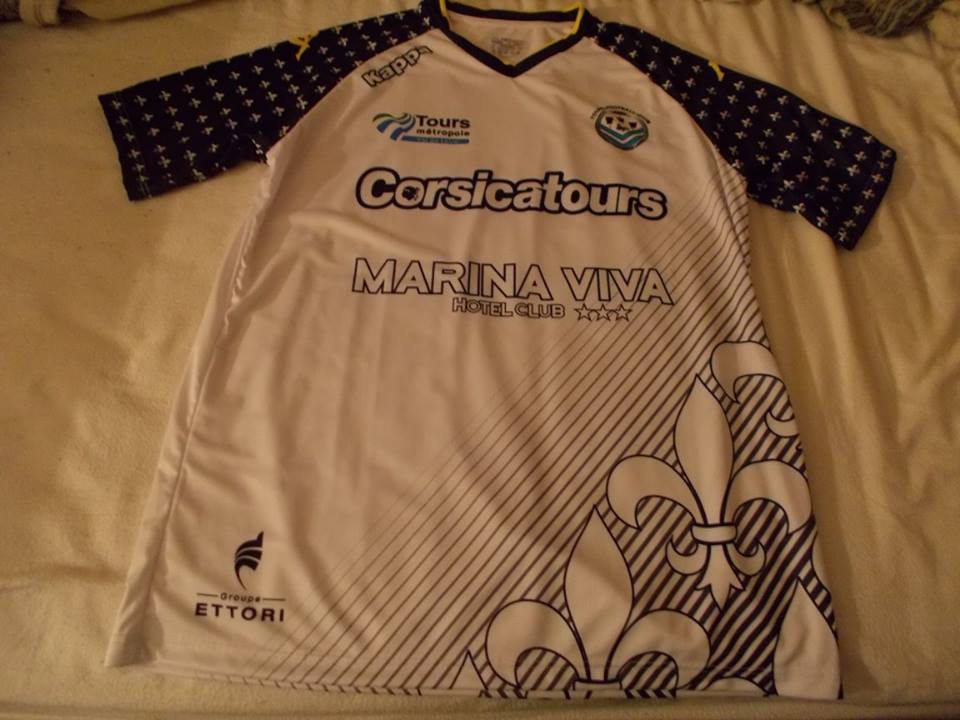 maillot tours fc exterieur 2017-2018 rétro