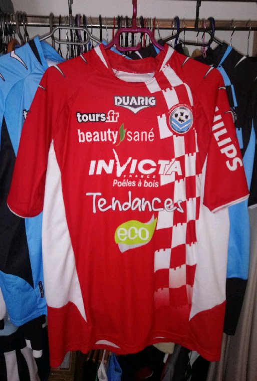 maillot tours fc gardien 2010-2011 rétro