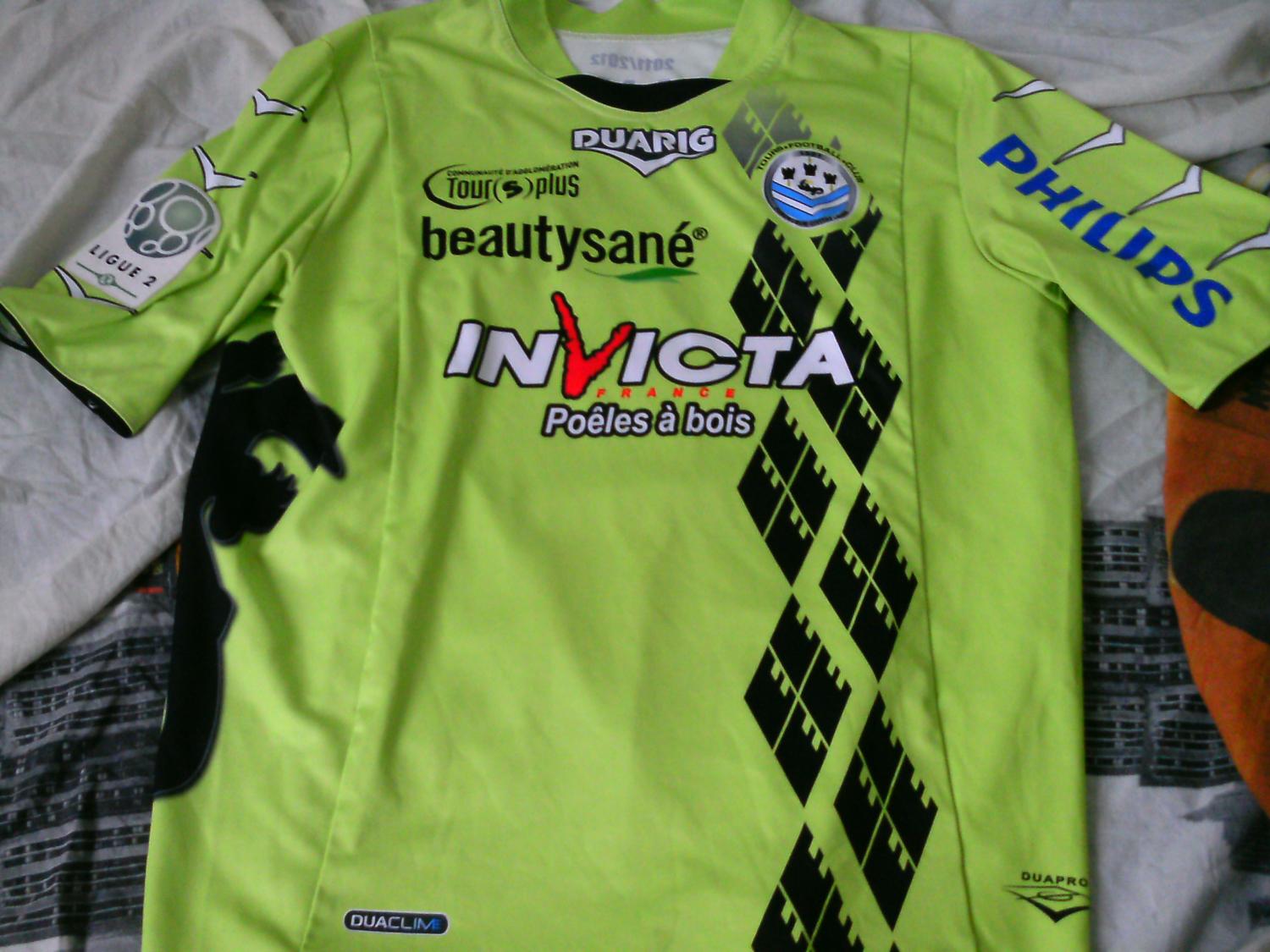 maillot tours fc third 2011-2012 rétro