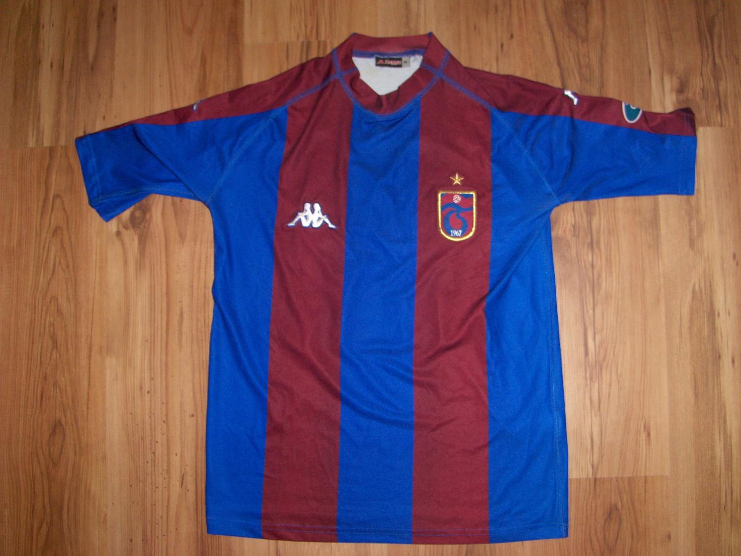 maillot trabzonspor domicile 2002-2003 rétro