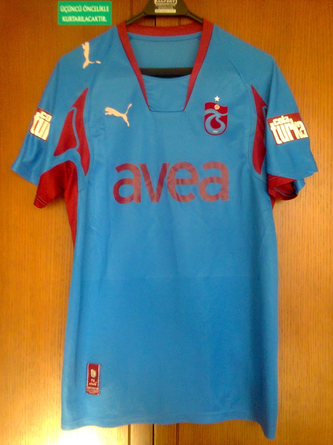 maillot trabzonspor domicile 2007-2008 pas cher