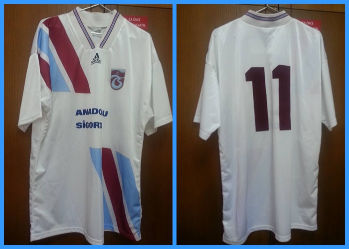 maillot trabzonspor exterieur 1994-1995 rétro