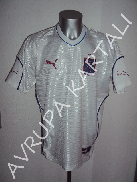 maillot trabzonspor exterieur 2001-2002 rétro