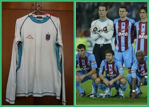 maillot trabzonspor gardien 2004-2005 rétro