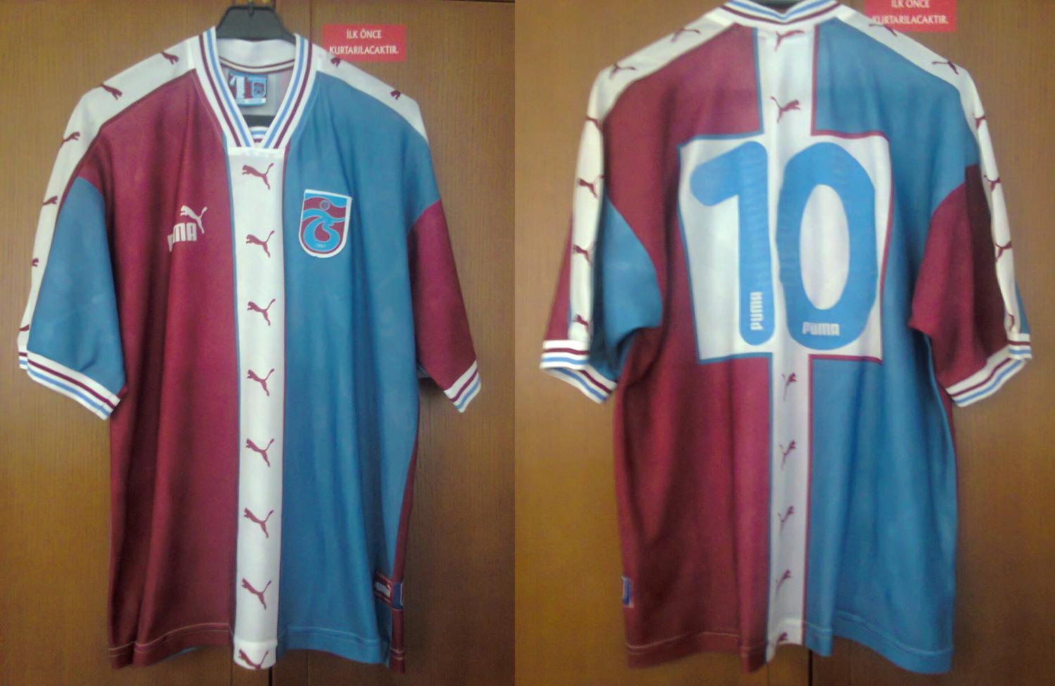 maillot trabzonspor third 1998-1999 rétro