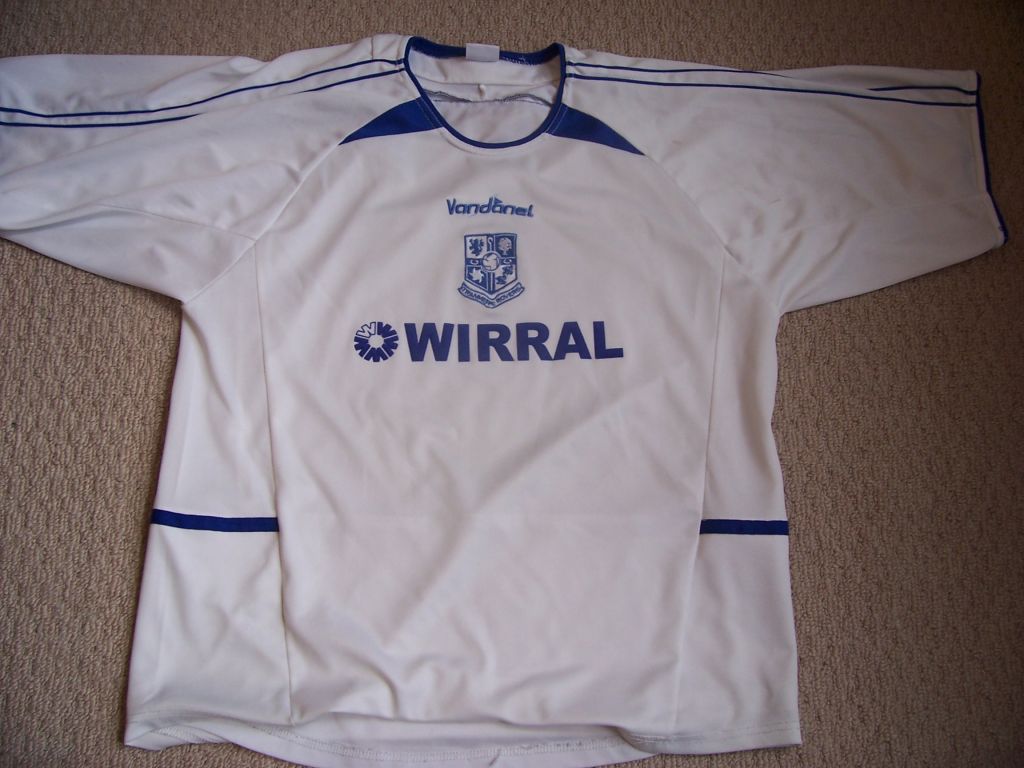 maillot tranmere rovers fc domicile 2004-2005 pas cher