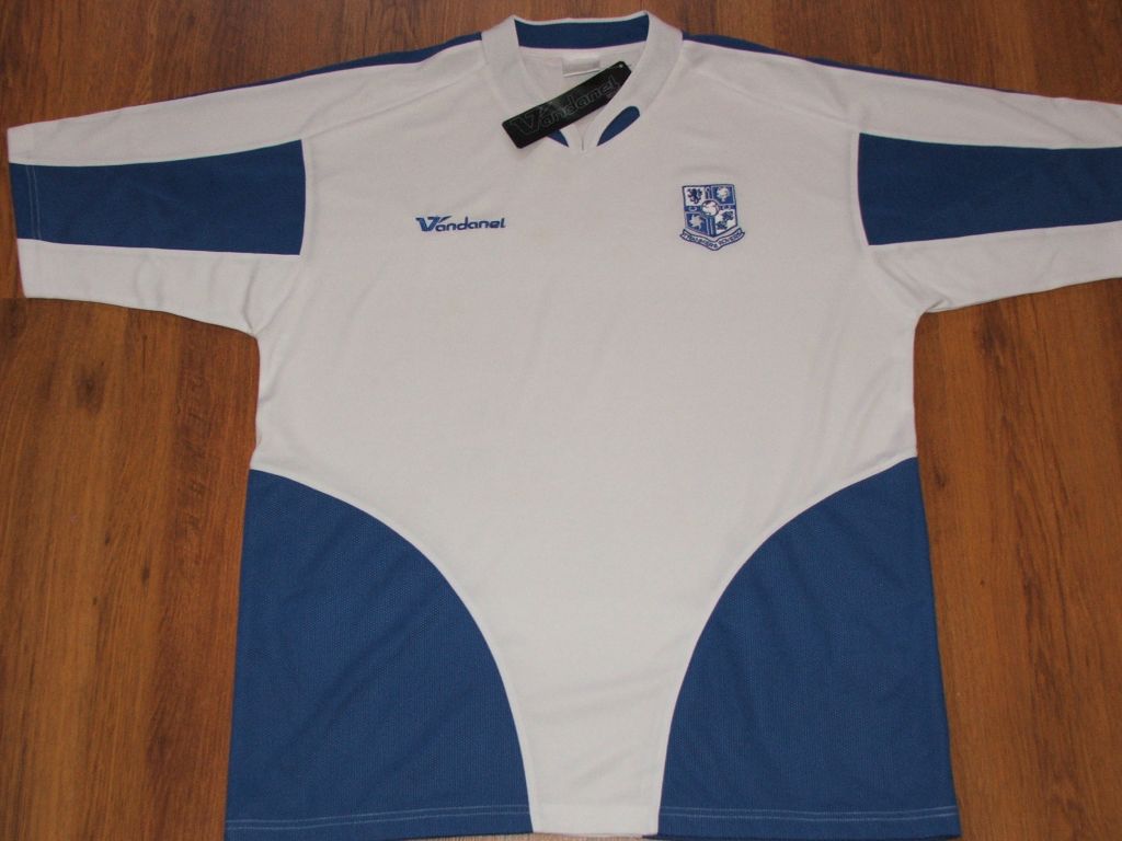 maillot tranmere rovers fc particulier 2004-2005 rétro