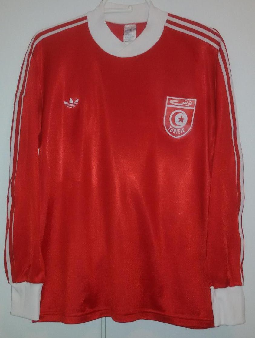 maillot tunisie exterieur 1978 pas cher