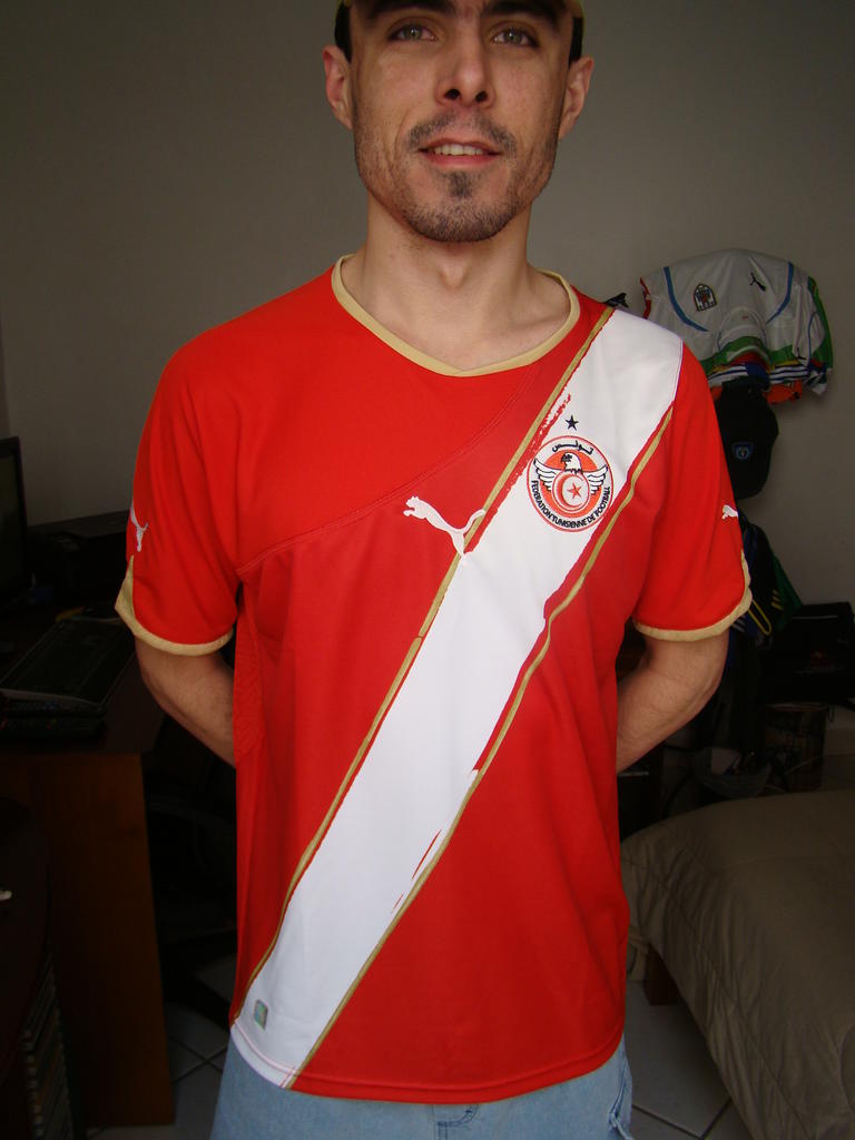 maillot tunisie exterieur 2010-2011 pas cher