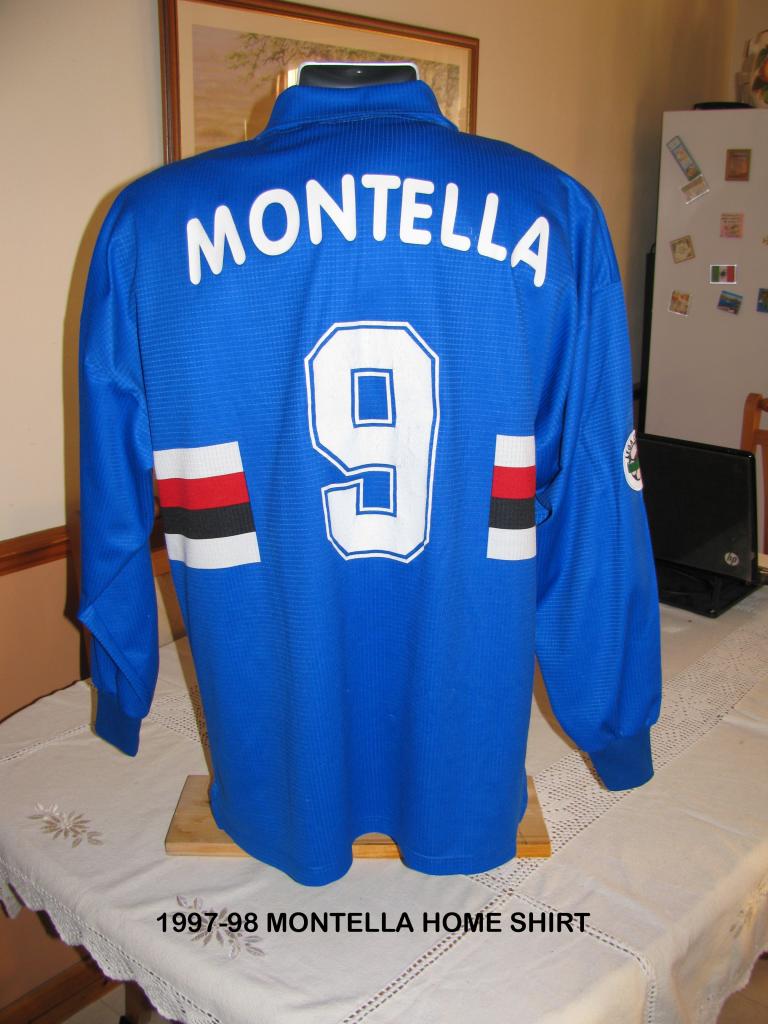 maillot uc sampdoria domicile 1997-1998 pas cher