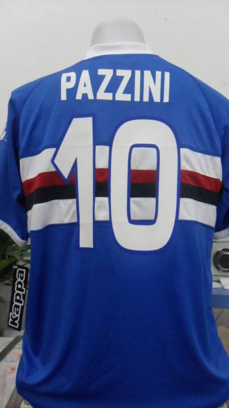 maillot uc sampdoria domicile 2010-2011 rétro