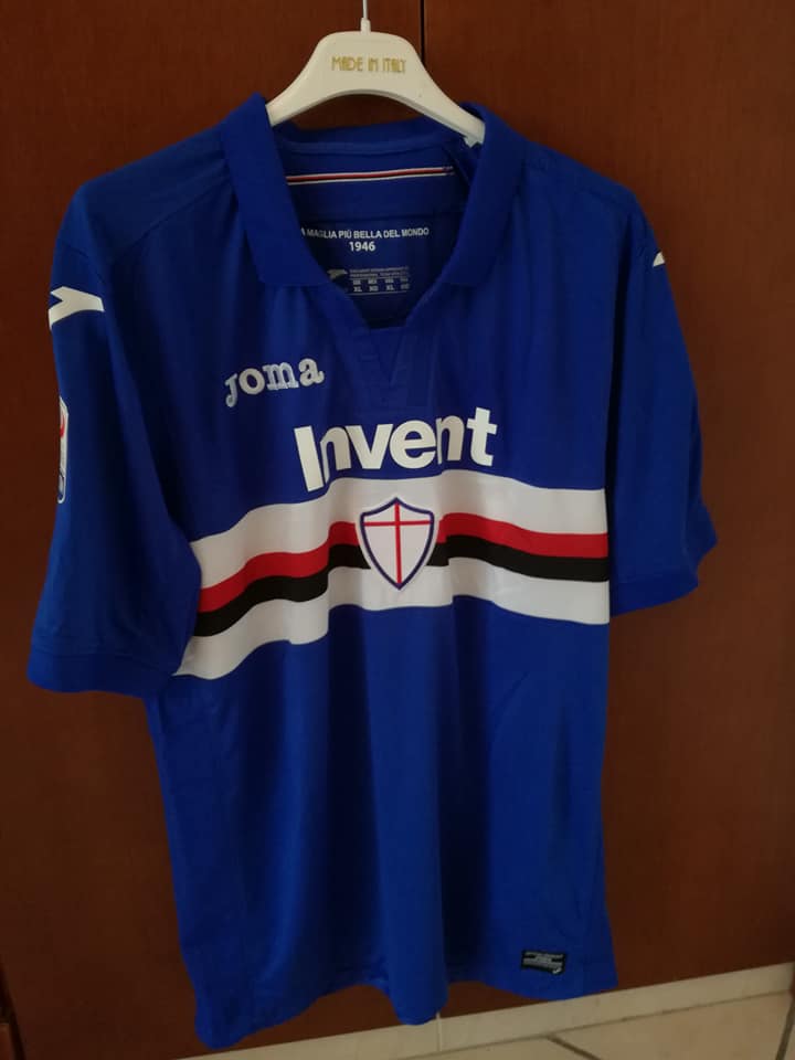 maillot uc sampdoria domicile 2017-2018 pas cher