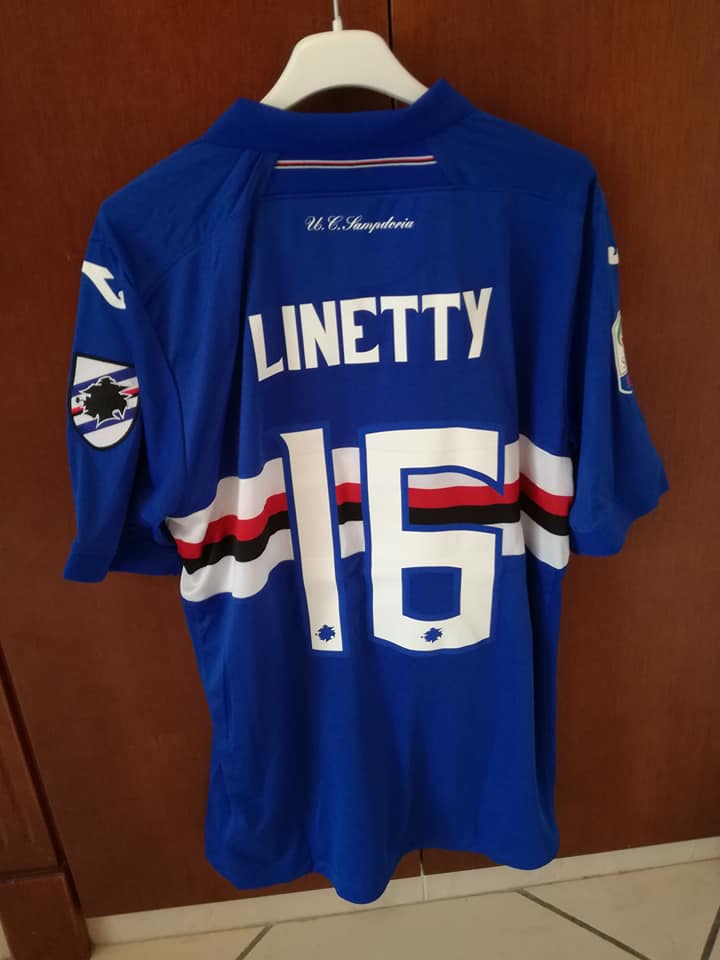 maillot uc sampdoria domicile 2017-2018 pas cher