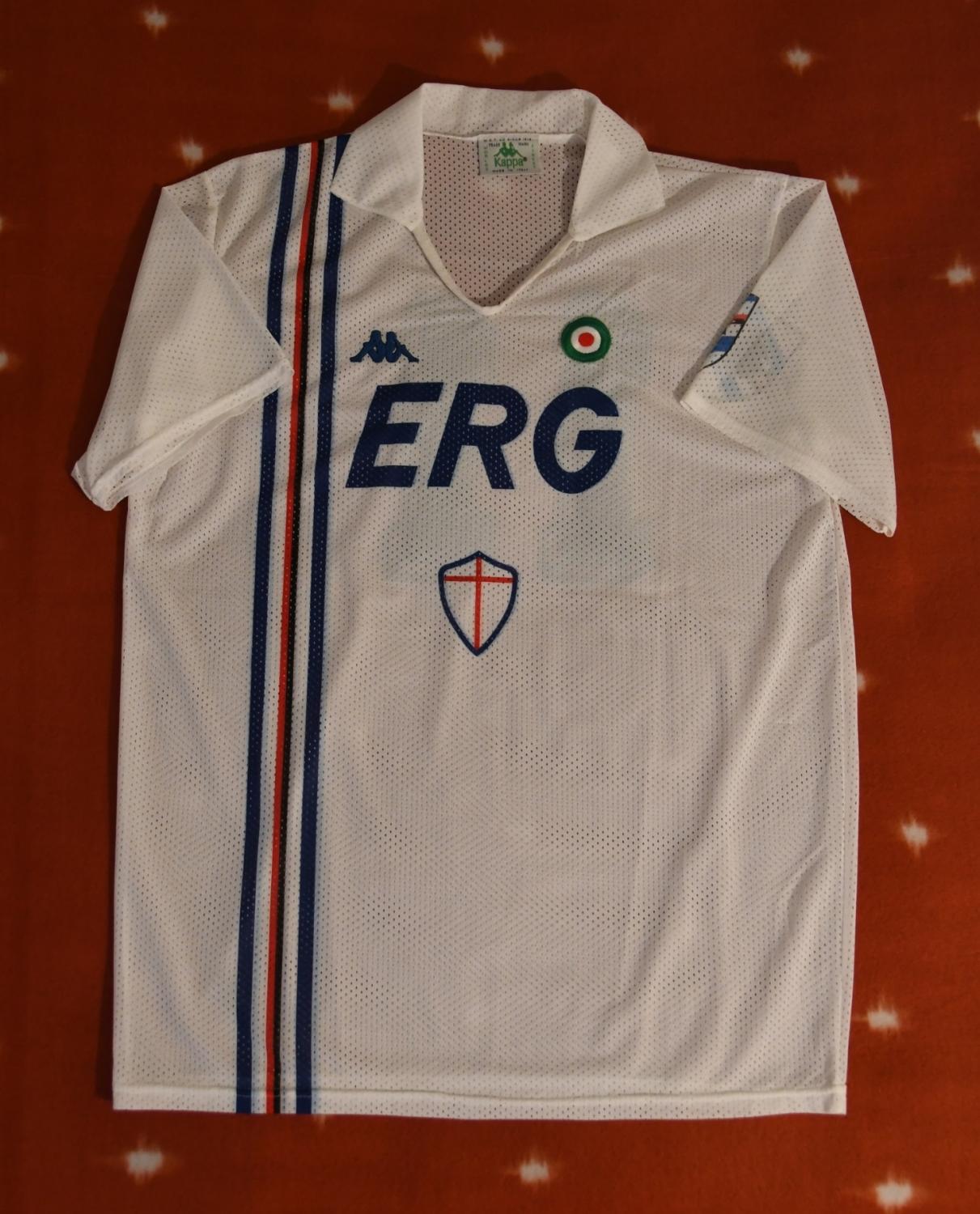 maillot uc sampdoria exterieur 1989-1990 pas cher