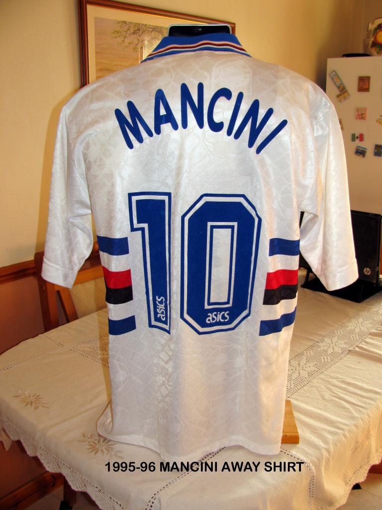 maillot uc sampdoria exterieur 1995-1996 rétro