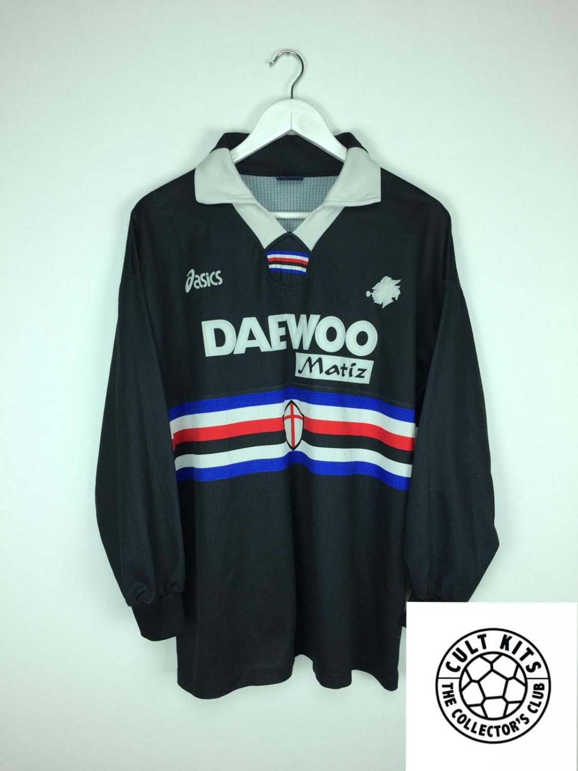 maillot uc sampdoria exterieur 1997-1998 rétro